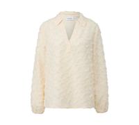 3D Jacquard Long Sleeve Blouse for Women COMMA Beige 42