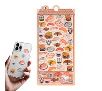 3D Japanese Scrapbook Stickers | Cute Notebook & Water Bottle Decals | Decorative Stickkers for Students, Teachers, Artists, Kids | Journaling, Card Making, School Projects, Party Favors