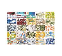 3d Jigsaw Puzzle | No Glue Educational Interactive - 25-model 3D Jigsaw Puzzle Toy,for Classroom School Bedroom Study Boys Girls Children Students Teens