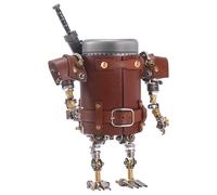 3D Jigsaw Puzzles Mechanical Pen Holder Building Blocks, Adult 3D Metal Puzzle, Steampunk Style Metal Model Set, DIY Model Set a high-end Gift for Men