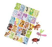 3d Jigsaw Puzzles Set - No Glue Educational Game,25-model 3D Jigsaw Puzzle Toy,for Classroom School Bedroom Study Boys Girls Children Students Teens