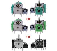 3D Joystick Analog Sensor Module Controller Replacement Thumb Rocker Replacement Game Analog Joystick Cap Game Controller Thumbstick Grip Rocker Sensor Computer Handle Shock Gamepad