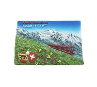 3D Jungfrau Switzerland Refrigerator Fridge Magnet Tourist Souvenirs Handmade Resin Craft Magnetic Stickers Home Kitchen Decoration Travel Gift