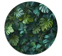 3d Jungle 1000 Piece Jigsaw Puzzles Circular Jigsaw Stress Reliever Educational Games Beautiful Decoration Puzzle for Adults And Kids 1000pcs (67.5x67.5cm)