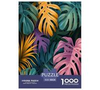 3d Jungle Jigsaw Puzzles Puzzles for Adults Kids. 1000 Pieces Impossible Challenge Toy Educational Game Home Decoration for Adults& Kids Age 14 Years Up 38x26cm/1000pcs
