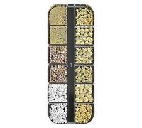 3D Kit With N-ail Glitter, High-Shine Manicure Tools With Storage Case For Daily Women Bridal Home Parties Salon Wedding Vacation, Themed Na-il Art Accessories Tool For Teenage Girls