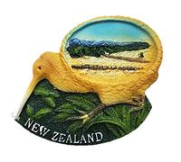 3D Kiwi Bird New Zealand Fridge Magnet,Travel Souvenir Gift Collection,Home & Kitchen Decoration Magnetic Sticker