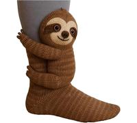 3D Knit Animal Socks, Handmade Animal Sock, Funny Novelty Floor Socks, Winter Warm Thick Funny AnimalSocks, 3D Knit Animals Sock Christmas,Breathable Anti-Sweat Design (A)