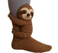 3D Knit Animal Socks,Novelty Floor Sock for Christmas,Cute Novelty Animal Socks,Cute Hand Crochet Knit Sock,Winter Warm Floor socks for Adults,Breathable Anti-Sweat Design