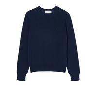 Lacoste 3D Knit Crew Neck Sweater Size 16 Midnight Blue