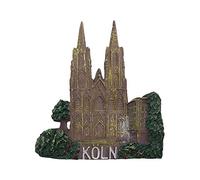 3D Koln Cologne Germany Refrigerator Fridge Magnet Tourist Souvenirs Handmade Resin Craft Magnetic Stickers Home Kitchen Decoration Travel Gift