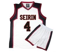 3D Kuroko No Basket Basuke Cosplay Uniform SEIRIN Basketball Jersey Number 10 11 Kagami Taiga Sportswear Tees Shorts Costume Set