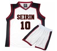 3D Kuroko No Basket Basuke Cosplay Uniform SEIRIN Basketball Jersey Number 10 11 Kagami Taiga Sportswear Tees Shorts Costume Set