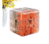 3D Labyrinth Maze Cube - Educational Stress Toy - Educational Stress Relief Game,for Kids Home School Classroom Party Car Trip Playroom Family Nights Education Programs Summer Camp Group Activity