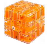 3D Labyrinth Puzzle Maze Cube - Engaging Brain Teaser Toy for Stress Relief and Logic Development for Adults and Teens