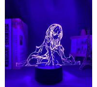 3D Lamp Anime Re Zero Starting Life in Another World LED Night Light for Room Decor Nightlight Gift Re Zero Emilia Night Lamp 7 Colors