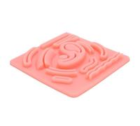 3D Laparoscopic Suture Pad with 8 PreCut Wounds,Realistic Silicone Simulation for Surgical Training&First Aid Practice