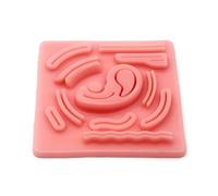 3D Laparoscopic Suture Pad with PreCut Wounds,Durable Silicone Simulation for Student Nurse Teaching&Surgical Training