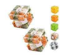 3D Large Labyrinth Puzzle Maze Cube,Roller Ball Maze Cube,Engaging Brain Teaser Toy,Stress Relief,Cultivate Logical Thinking,Educational Focus Game Gift for Adults Teens (u5)