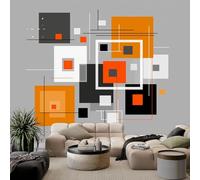 3D Large Poster Wall Mural Geometry Rectangle line 400x280 cm Non-Woven Photo Wallpapers, Modern Home Deco Wallpapers for Living Room Bedroom Sofa Backdrop Murals