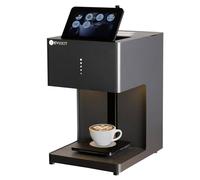3D Latte Art Printer Machine with WiFi Connection and Touch Screen - Digital Photo Selfie Upload DIY Decoration Maker for Cakes and Desserts