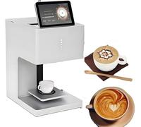 3D Latte Art Printer with WiFi and QR Code Scanning, Full Touch Screen Operation for Coffee, Cakes, Desserts, Beer, and More - Perfect for Home and Café Use
