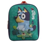 3D Leaves Backpack for Kids Cyp Brands Bluey Green 26,5x10x32,5 cm