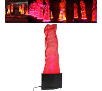 3D LED Fake Flame Light with Remote Control - Artificial Campfire Effect for DJ, Disco, Nightclubs, Halloween Lighting