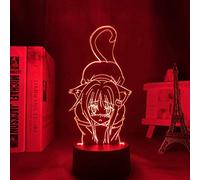 3D led Lamp 3D Night Light for Kids Anime Toujou Koneko 3D Lamp Led Night Light for Kids Child Bedroom Decor Nightlight Toujou Koneko 7 Colors