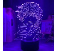 3D LED Night Light Anime Satoru Gojo Lamp Jujutsu Kaisen LED Night Lamp for Room Decor Lamp led Night Light for Kids leludnst