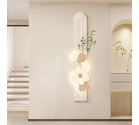 3D LED Wall Art Decor, Modern Floral Lamp for Hallway Lighting