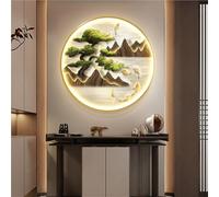 3D LED Wall Art Decor with Lights for Living Room and Corridor