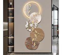 3D LED Wall Art with Traditional Chinese Design for Living Room and Bedroom Decoration