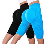 3D Legging Womens High Waisted Plus Size Compression Tummy Control Shorts | Leggings for Women, Solid Color, Seamless, Butt Lift Yoga Shorts, for Gym Yoga Running Cycling