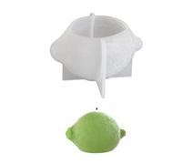 3D Lemon Shape Silicone Scented Soap Making Chocolate Baking and Epoxy Resin Handmade Craft Project Fondant Cake Mold