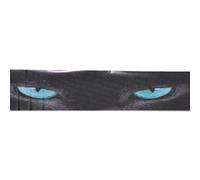 3D Leopard Eyes Windshield Decals Stickers for Cars, 3D Stereo Car Front Rear Windshield Banners Decal, Large 51x 8.2'inch Car Window Stickers Decals Decorations Car Window Body Trunk