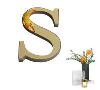 3D Letter Wall Mural 3D Letter Signs Acrylic Mirror Wall Stickers Wall