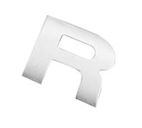 3D Letters Car Bumper Stickers Sturdy 3D Design Alphabet Stickers