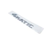 3D Letters V250d V300d NIGHT EDITION ABS Emblem For Mercedes Benz V Class W447 Car Badge Trunk Nameplate Logo Sticker(Silver 4Matic)