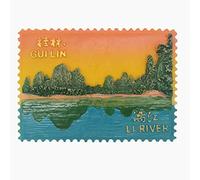 3D Li River Guilin China Fridge Magnet Travel Souvenir Gift Home Kitchen Refrigerator Decoration Magnetic Sticker Craft Collection