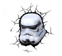 3D Light FX 50028 Star Wars Stormtrooper 3D Deco Light, Plastic, White/Blue/Black