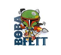 3D Light FX 6E4-0BD-A66 Star Wars Boba Fett Mini Light Children's, Multicolour, OneSize