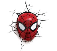 3D Light FX 816733002224 Spiderman Marvel Spider Man Mask 3D Wall Light