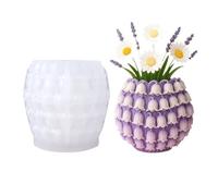 3D Lily of The Valley Shaped Flower Pot Storage Silicone Mold for Home Decoration Ornament Handmade DIY Pen Holder Mold