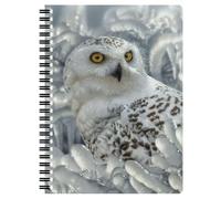 3D LiveLife A5 Notebook - Ring-Tailed Lemurs from Deluxebase. Spiral Bound Lined Notebook with 80 Recycled Pages, 3D Lemur Art Notebooks for Work, Gifts and School Supplies, (21 x 14.5 cm).