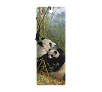 3D LiveLife Bookmark - A New Dynasty from Deluxebase. Cute Lenticular Panda Page Marker. Animal Themed Accessories for Book Lovers. Small Gifts for Men, Women, Writers and Teachers.