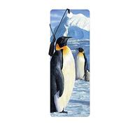 3D LiveLife Bookmark - Antarctic Majesty from Deluxebase. Cute Lenticular Penguin Page Marker. Animal Themed Accessories for Book Lovers. Small Gifts for Men, Women, Writers and Teachers.