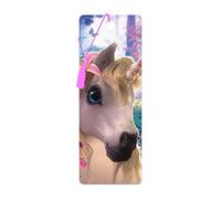 3D LiveLife Bookmark - Cute Uni from Deluxebase. Cute Lenticular Unicorn Page Marker. Animal Themed Accessories for Book Lovers. Small Gifts for Men, Women, Writers and Teachers.