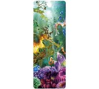 3D LiveLife Bookmark - Here Be Dragons from Deluxebase. Cute Lenticular Seahorse Page Marker. Animal Themed Accessories for Book Lovers. Small Gifts for Men, Women, Writers and Teachers.