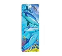 3D LiveLife Bookmark - Shark Light from Deluxebase. Cute Lenticular Shark Page Marker. Animal Themed Accessories for Book Lovers. Small Gifts for Men, Women, Writers and Teachers.